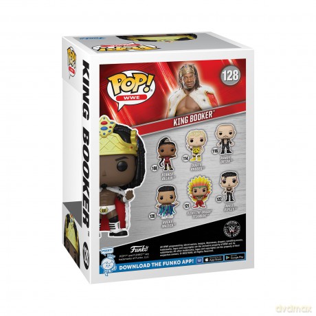 WWE POP! Vinyl Figur King Booker T 9 cm [FIGURKA]