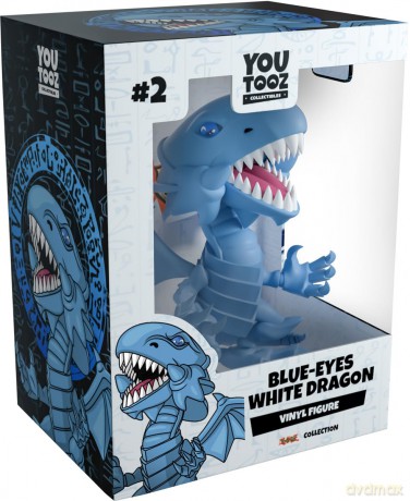 Yu-Gi-Oh! Vinyl Figur Blue Eyes White Dragon 10 cm [FIGURKA]
