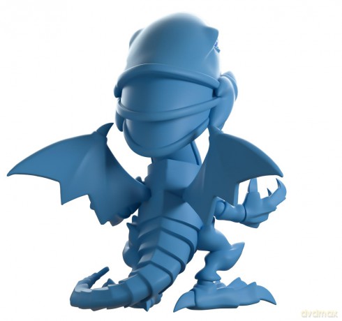 Yu-Gi-Oh! Vinyl Figur Blue Eyes White Dragon 10 cm [FIGURKA]