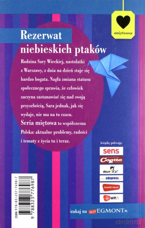 Rezerwat Niebieskich Ptaków - Ewa Nowak [KSIĄŻKA]