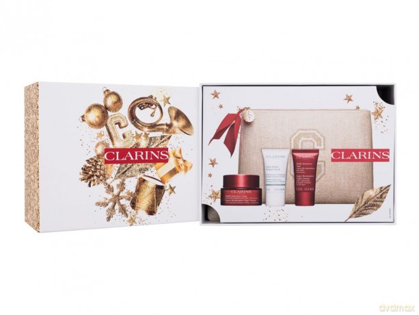 Clarins Set (Multi-Intensive Day Cream + Super Restorative Nigt Cream + Cryo Flash Cream Mask 15ml)