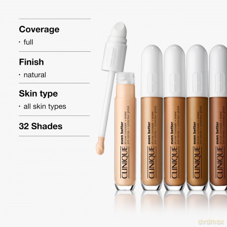 Clinique Even Better All Over Concealer + Eraser Wn 01 Flax 6ml