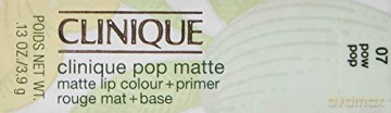Clinique Pop Matte Lip Colour + Primer 07 Pow Pop 3,9g