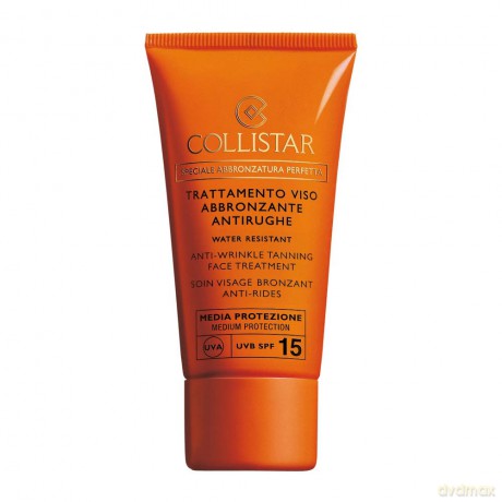 Collistar Anti-Wrinkle Tanning Face Treatment Spf 15 50ml
