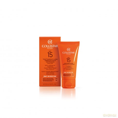 Collistar Anti-Wrinkle Tanning Face Treatment Spf 15 50ml