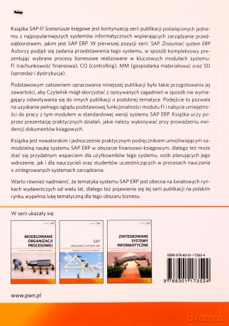 Sap Scenariusze Księgowe Moduł Sap-Fi - Marcin Wojsa, Jerzy Akusztol, Magdalena Chomuszko [KSIĄŻKA]