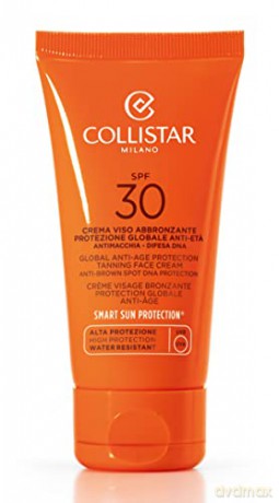 Collistar Global Anti-Age Protection Tanning Face Cream Spf 30 50ml