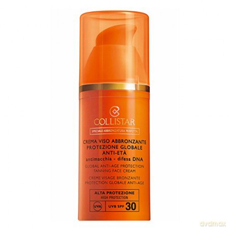 Collistar Global Anti-Age Protection Tanning Face Cream Spf 30 50ml