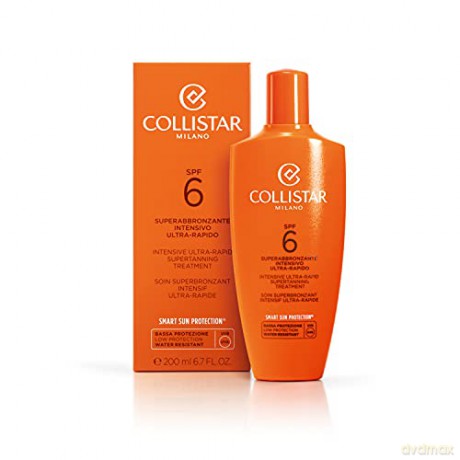 Collistar Intensive Ultra-Rapid Supertanning Treatment Spf 6 200ml