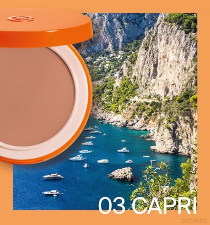Collistar Mediterranea Sun Compact Foundation Spf15 03 Capri Refill 10,5g