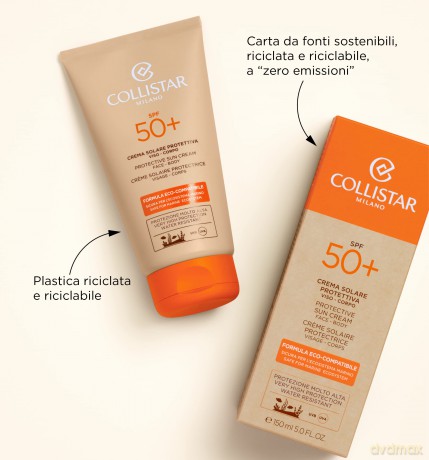 Collistar Protective Sun Cream Face Body Spf 50+ 150ml