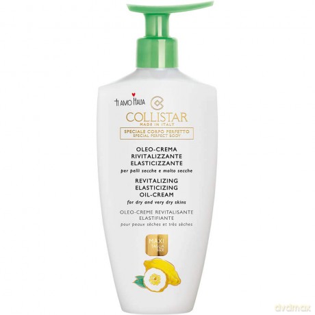 Collistar Revitalizing Elastin Oil Cream For Dry And Very Dry Skin 400ml