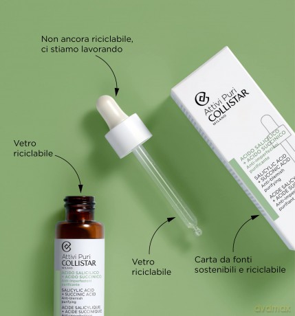 Collistar Salicylic Acid + Succinic Acid Anti Blemish Purifying 30ml