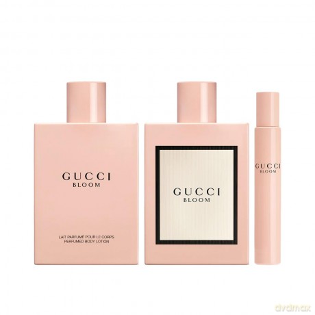 Gucci Set (Bloom (W) Woda perfumowana 100ml + Body Lotion 100ml + Pen Spray 10ml)