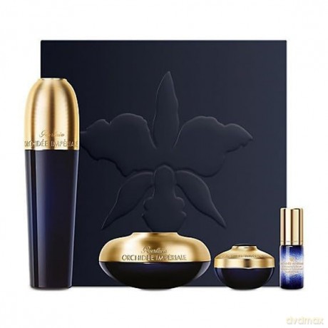 Guerlain Set (Orchidee Imperiale Lotion 30ml + Facial Cream 15ml + Lift Serum 5ml + Eye Contour 7ml)