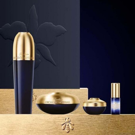 Guerlain Set (Orchidee Imperiale Lotion 30ml + Facial Cream 15ml + Lift Serum 5ml + Eye Contour 7ml)
