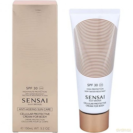 Kanebo Sensai Silky Bronze Cellular Protective Cream For Body Spf 30 150ml