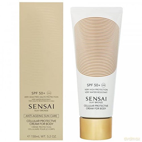 Kanebo Sensai Silky Bronze Cellular Protective Cream For Body Spf 50+ 150ml