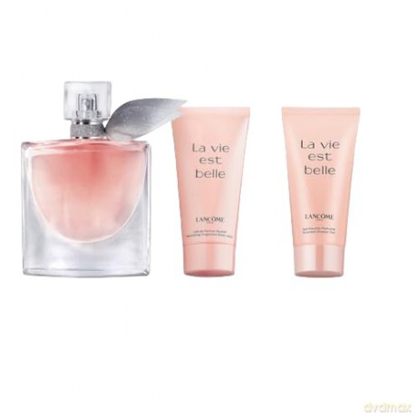 Lancome Set (La Vie Est Belle (W) Woda perfumowana 50ml + Shower Gel 50ml + Body Lotion 50ml)