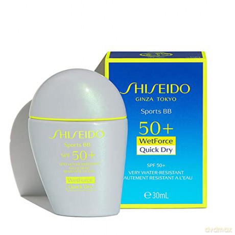 Shiseido Sun Sports Bb Spf50+ Tanning Fluid Foundation Very Dark 30ml