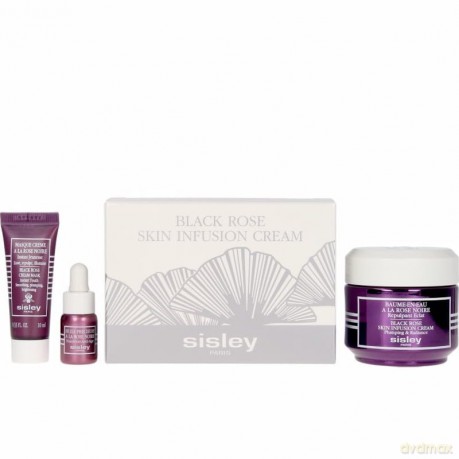 Sisley Set (Black Rose Skin Infusion Cream 50ml + Masque Cream 10ml + Hydrating Satin Body 15ml)