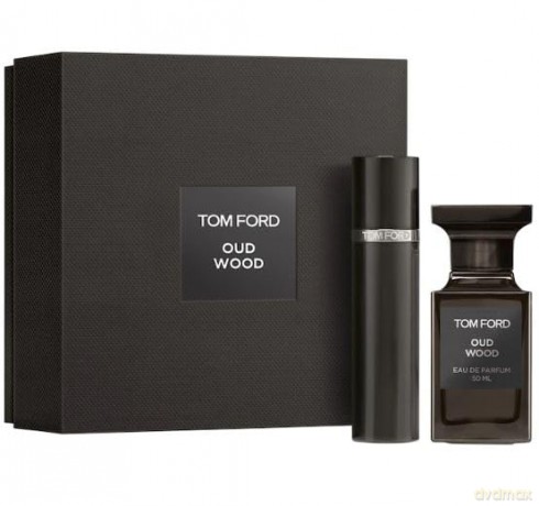 Tom Ford Set (Oud Wood Woda perfumowana 50ml + Travel Size 10ml)
