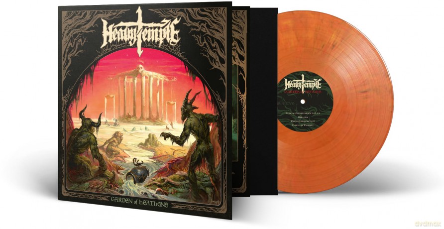 Heavy Temple: Garden Of Heathens (Marbled) [Winyl]