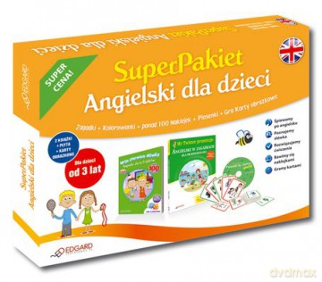 Super Pakiet Angielski Dla Dzieci Od 3 Lat [KSIĄŻKA]