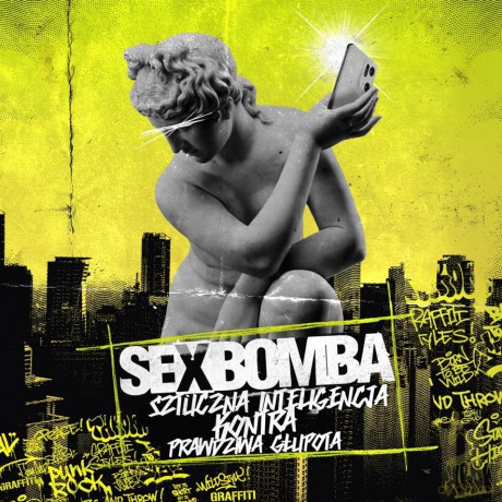 Sexbomba: Sztuczna Inteligencja Kontra Prawdziwa Głupota (Yellow/Balck Splattered) [Winyl]