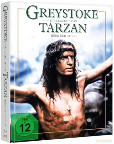Greystoke: The Legend of Tarzan, Lord of the Apes (Greystoke: Legenda Tarzana, władcy małp) (mediabook) [Blu-Ray]+[DVD]