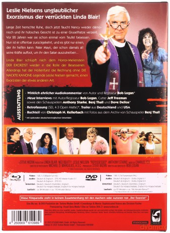Repossessed (Egzorcysta 2 1/2) (mediabook) [Blu-Ray]+[DVD]