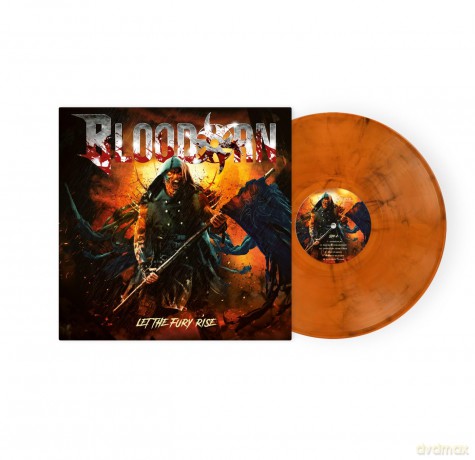 Bloodorn: Let The Fury Rise (Orange/Black Marbled) [Winyl]