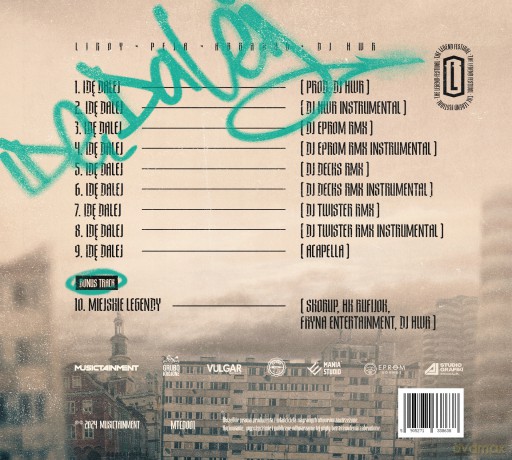 The Legend (Liroy, Peja, Abradab, DJ HWR): Idę Dalej [CD]