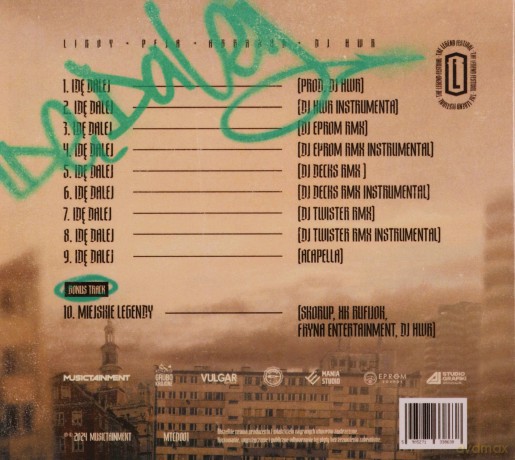 The Legend (Liroy, Peja, Abradab, DJ HWR): Idę Dalej [CD]