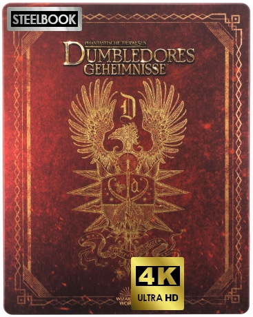 Fantastic Beasts: The Secrets of Dumbledore (Fantastyczne zwierzęta: Tajemnice Dumbledore'a) (steelbook) [Blu-Ray 4K]+[Blu-Ray]