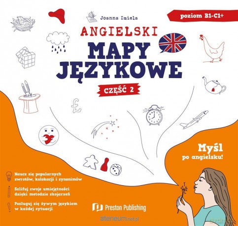 Angielski. Mapy językowe. Część 2 - Joanna Imiela [KSIĄŻKA]
