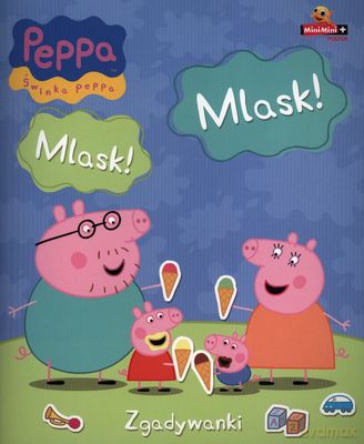 Swinka Peppa Zgadywanki Mlask Mlask [KSIĄŻKA]