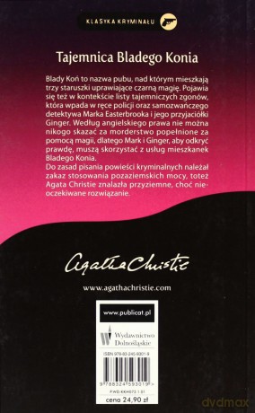 Tajemnica Bladego Konia - Agata Christie [KSIĄŻKA]