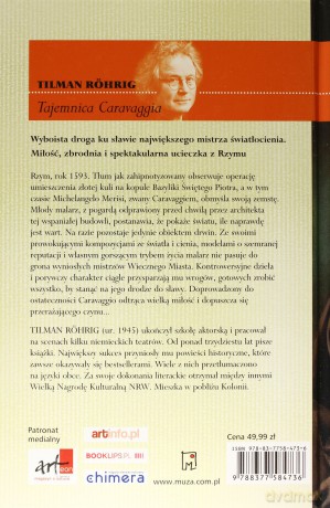 Tajemnica Caravaggia - Tilman Rohrig [KSIĄŻKA]