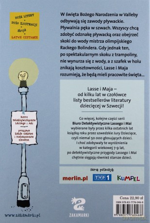 Biuro detektywistyczne Lassego i Mai (Tom 20) - Tajemnica Pływalni - Martin Widmark [KSIĄŻKA]