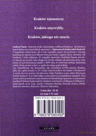 Tajemnice Krakowskich Budowli 2 - Andrzej Nazar [KSIĄŻKA]