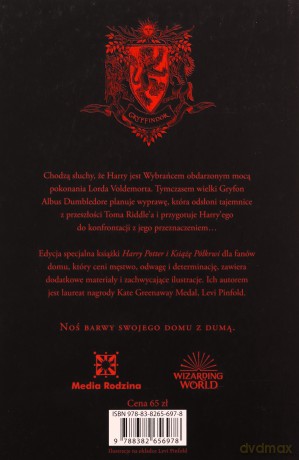 Harry Potter i Książę Półkrwi (Gryffindor) - J. K. Rowling [KSIĄŻKA]