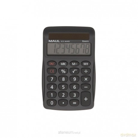 Kalkulator biurkowy ECO MJ455 8-pozycyjny szary