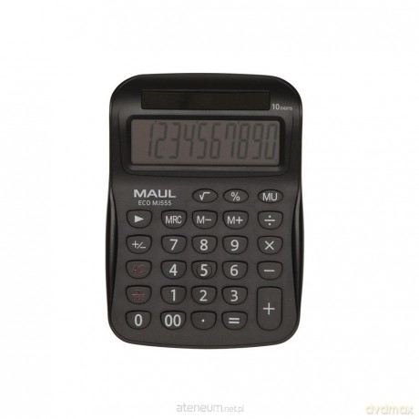 Kalkulator biurkowy ECO MJ555 10-pozycyjny czarny