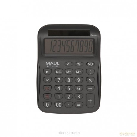 Kalkulator biurkowy ECO MJ555 10-pozycyjny szary