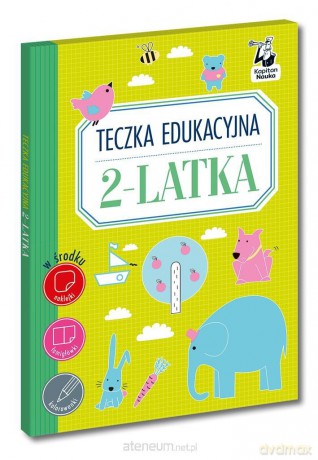Kapitan Nauka. Teczka edukacyjna 2-latka [KSIĄŻKA]