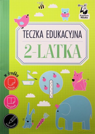 Kapitan Nauka. Teczka edukacyjna 2-latka [KSIĄŻKA]