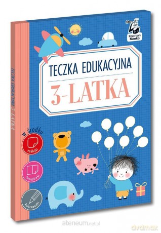 Kapitan Nauka. Teczka edukacyjna 3-latka [KSIĄŻKA]