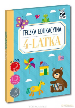 Kapitan Nauka. Teczka edukacyjna 4-latka [KSIĄŻKA]