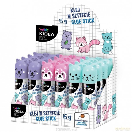 Klej w sztyfcie z figurkę 15g (24szt)